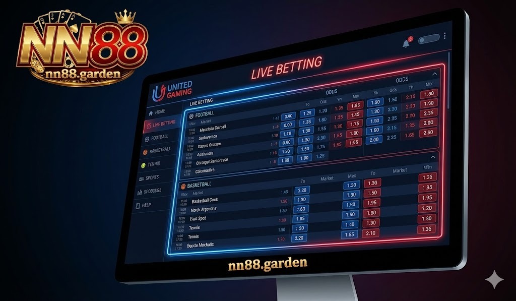 Kho tàng sự kiện thể thao đa dạng quy mô toàn cầu tại United Gaming NN88
